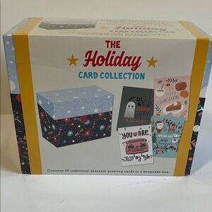 Holiday Card Collection Box - Multicolor